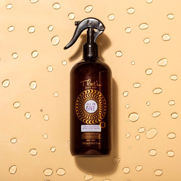 That'so All In One Tan Accelerator Refreshing Water Enisxutiko Enudatiko Sprei Diatirisis Mavrismatos 500ml